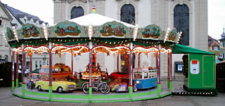 Ludwigsburg Christmas market carousel